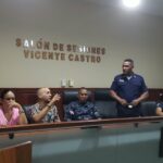 Policía Nacional coordina con autoridades y comerciantes acciones para prevenir la contaminación sónica en Monción